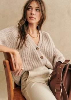 Best Sezane Strickjacke Basile