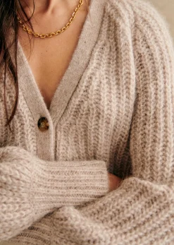 Best Sezane Strickjacke Basile