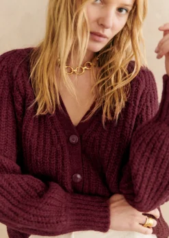 Best Sezane Strickjacke Basile
