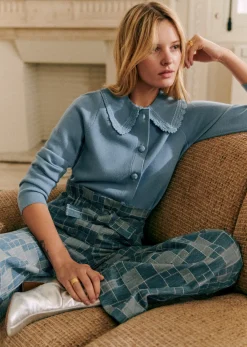 Discount Sezane Strickjacke Bettany