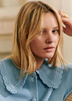 Discount Sezane Strickjacke Bettany