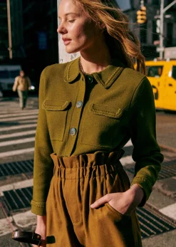 Clearance Sezane Strickjacke Betty