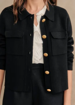Clearance Sezane Strickjacke Betty