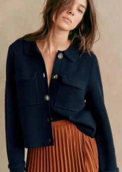 Clearance Sezane Strickjacke Betty