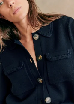 Clearance Sezane Strickjacke Betty