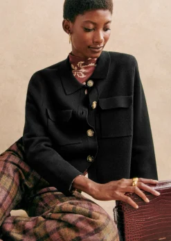 Clearance Sezane Strickjacke Betty