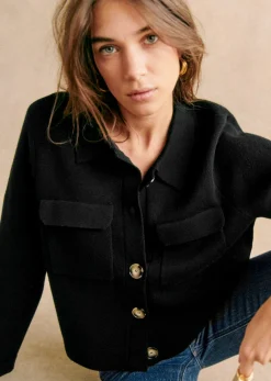 Clearance Sezane Strickjacke Betty