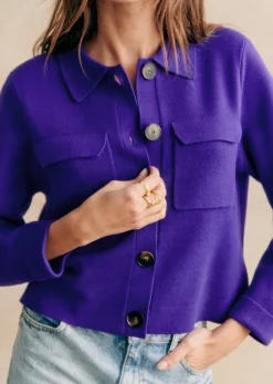 Clearance Sezane Strickjacke Betty
