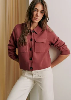 Clearance Sezane Strickjacke Betty