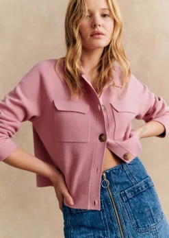 Clearance Sezane Strickjacke Betty