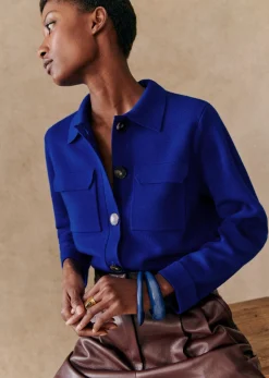 Clearance Sezane Strickjacke Betty