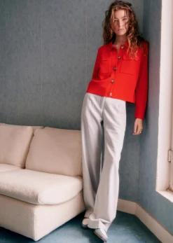 Clearance Sezane Strickjacke Betty