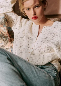 Hot Sezane Strickjacke Capucine