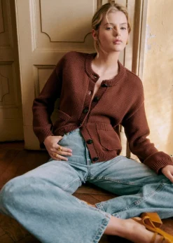 Clearance Sezane Strickjacke Titouan