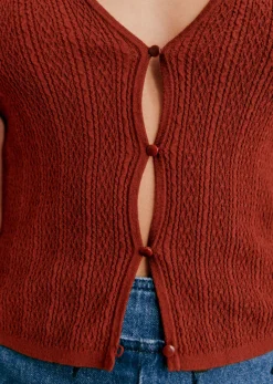 Discount Sezane Strickjacke Wendy