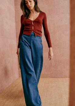 Discount Sezane Strickjacke Wendy