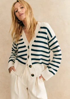 Online Sezane Strickjacke Wilson
