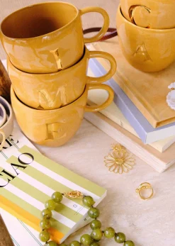 Discount Sezane Sézane Maison – Tasse Appolline – Ocker