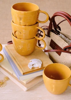 Discount Sezane Sézane Maison – Tasse Appolline – Ocker