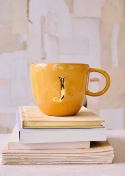 Discount Sezane Sézane Maison – Tasse Appolline – Ocker