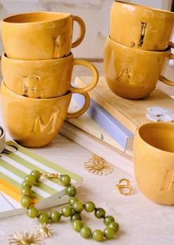 Discount Sezane Sézane Maison – Tasse Appolline – Ocker