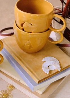 Discount Sezane Sézane Maison – Tasse Appolline – Ocker