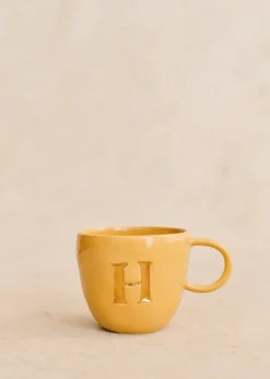 Discount Sezane Sézane Maison – Tasse Appolline – Ocker
