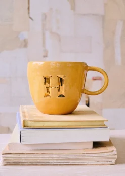 Discount Sezane Sézane Maison – Tasse Appolline – Ocker