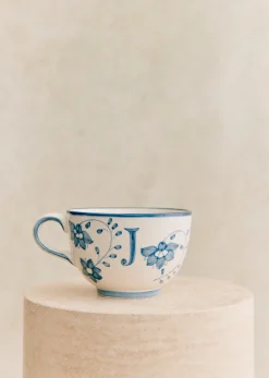 Clearance Sezane Tasse - Blau Orange