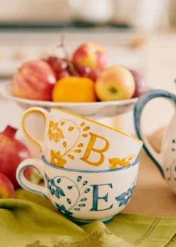 Clearance Sezane Tasse - Blau Orange