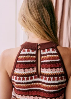 Sezane Top Lior Mehrfarbig