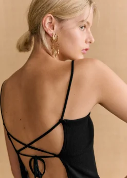 Sezane Top Sansa Schwarz