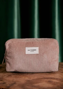 Clearance Sezane Totebag Und Shopper Twyman Velours Côtelé