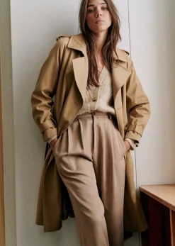 Outlet Sezane Trenchcoat Scott