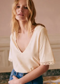 Clearance Sezane T-Shirt Lorna