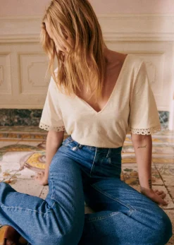 Clearance Sezane T-Shirt Lorna
