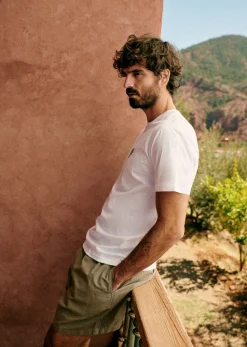 Best Sezane T-Shirt Montgolfière Weiß
