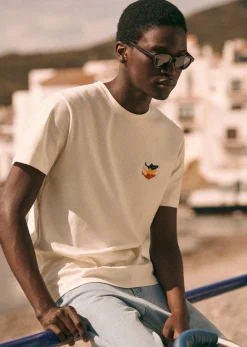 Online Sezane T-Shirt Pantelleria Ecru