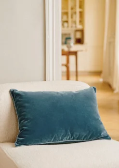 Sale Sezane Velours-Kissen Édition - Großes Modell