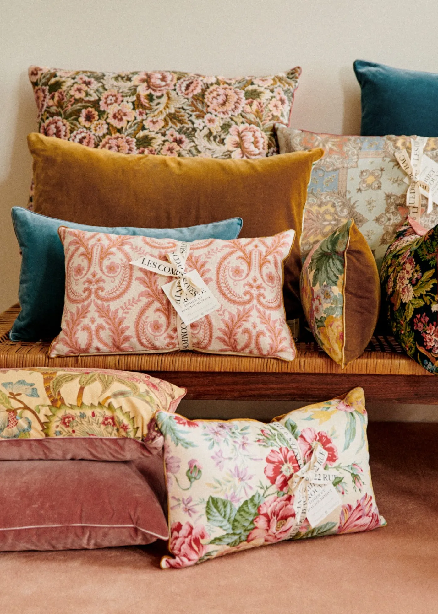 New Sezane Vintage-Kissen – Kleines Modell