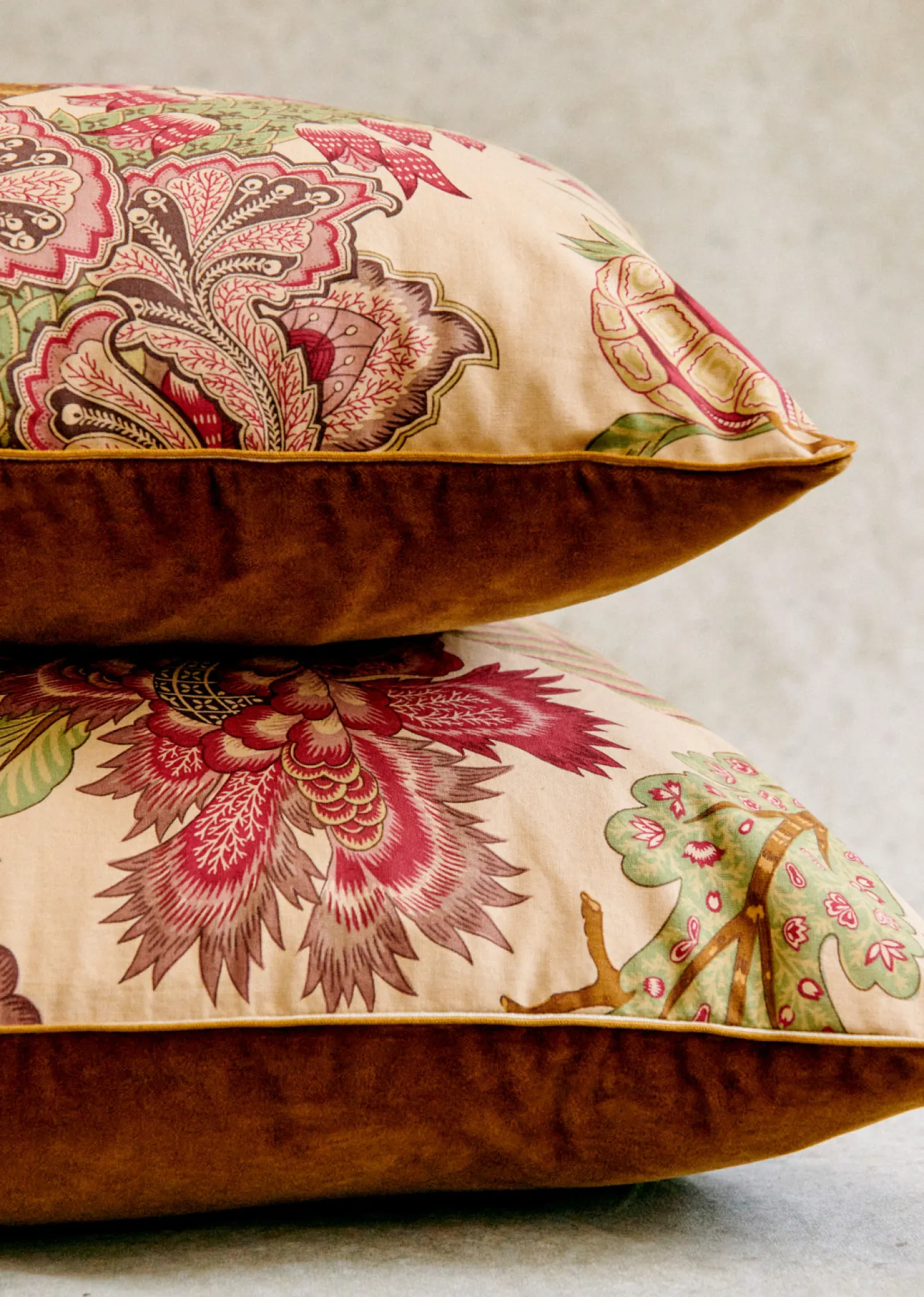 Sezane Vintage-Kissen – Sehr Großes Modell