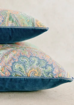 Sale Sezane Vintage-Kissen – Sehr Großes Modell