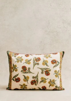 Sale Sezane Vintage-Kissen – Sehr Großes Modell