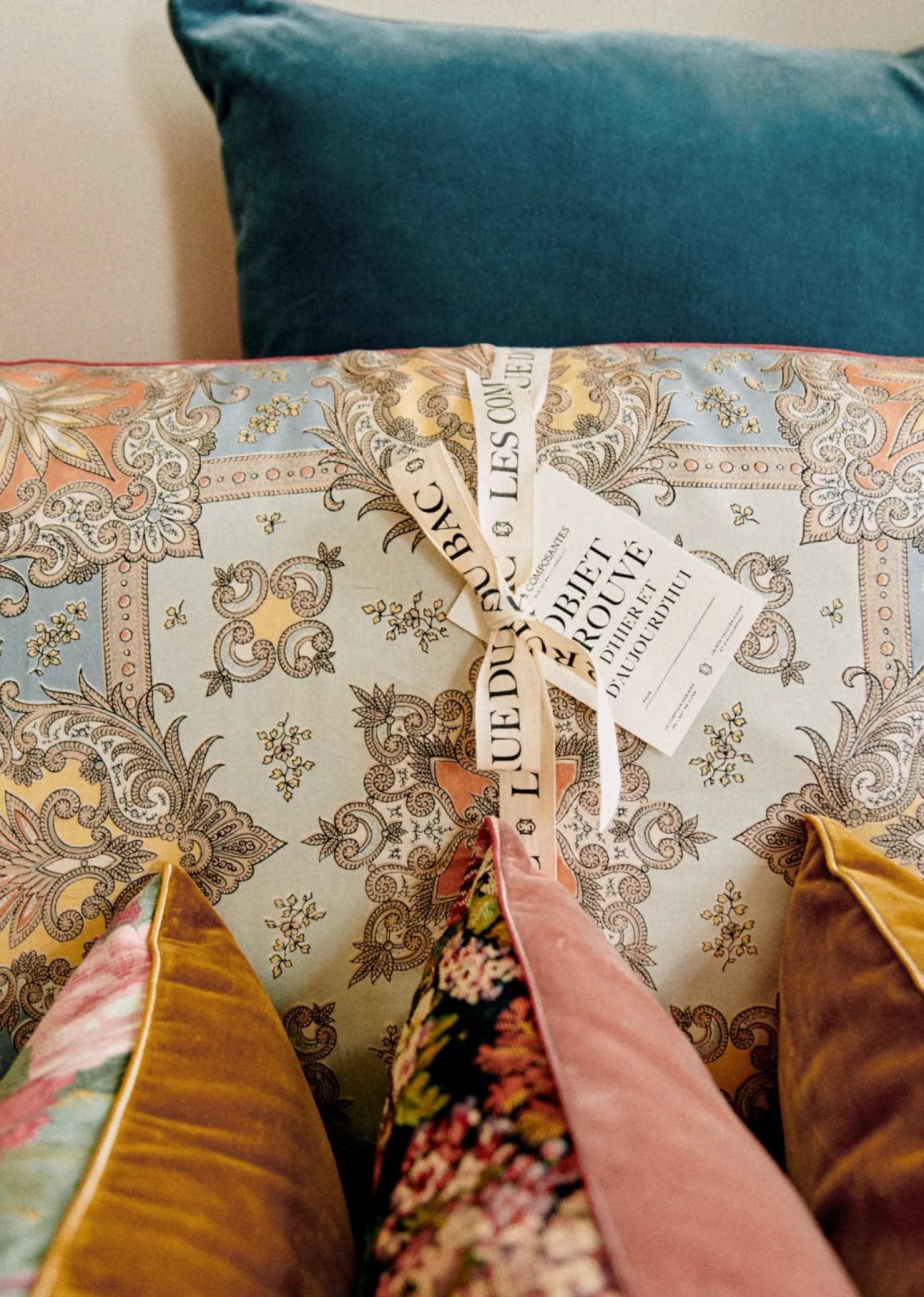 Best Sezane Vintage-Kissen – Sehr Großes Modell